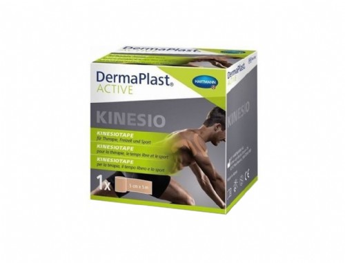 Dermaplast Active Cinta Kinesiológica Beige (5 cm x 5 m 1 u)